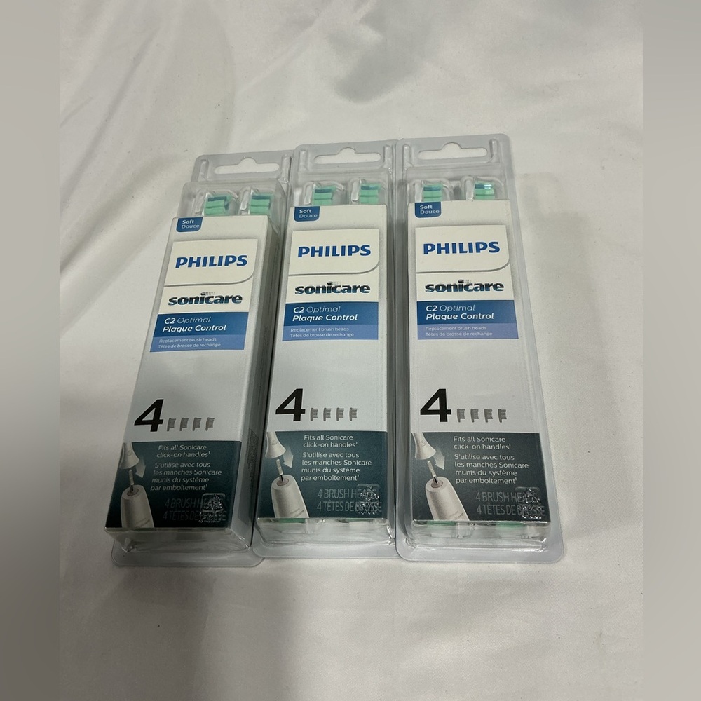 Lot of 3 Philips Sonicare C2 Optimal Plaque Contro